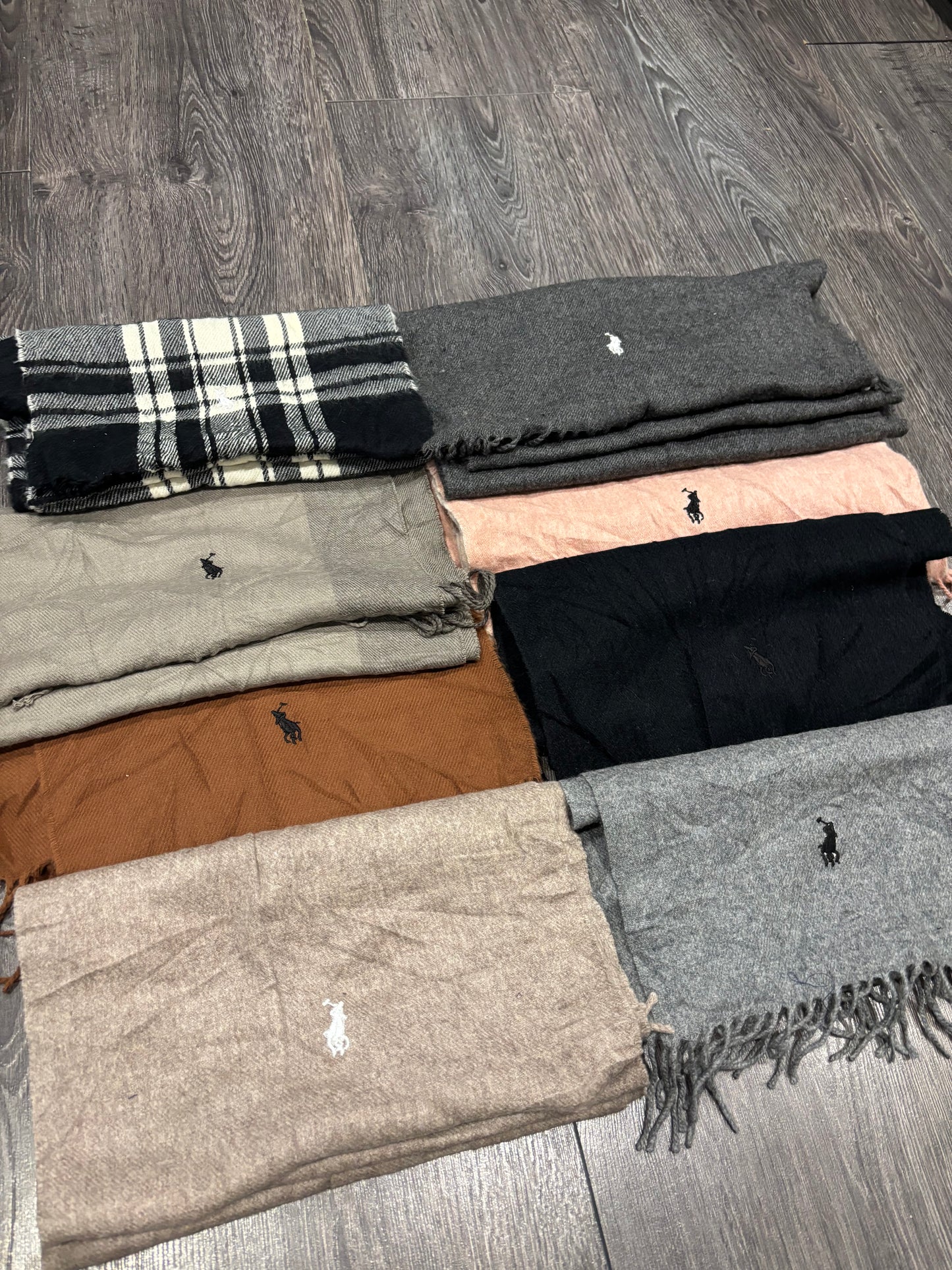 Polo Ralph Lauren Scarfs Bundle- 10 Pieces